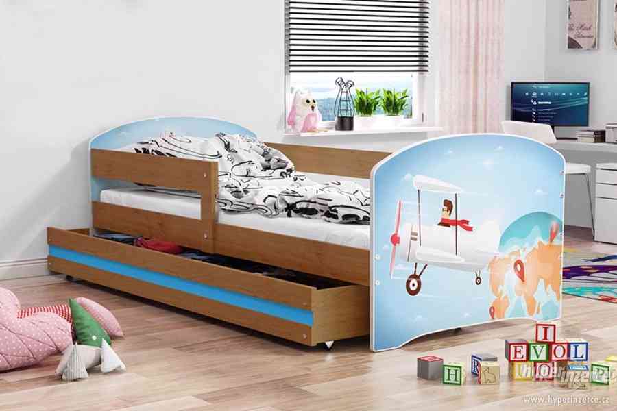 Dětská postel Luki 160x80 + matrace + šuplík - foto 21