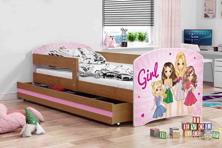 Dětská postel Luki 160x80 + matrace + šuplík - foto 22