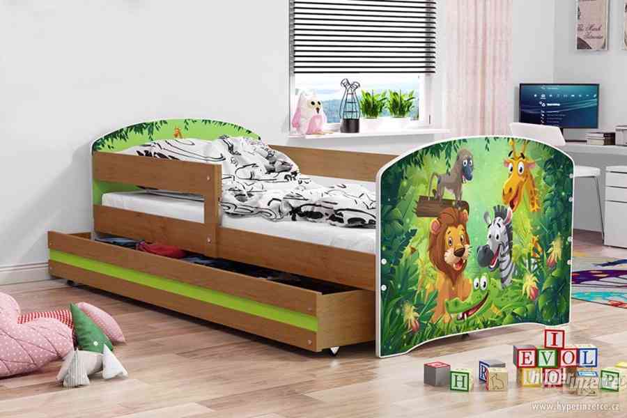 Dětská postel Luki 160x80 + matrace + šuplík - foto 24