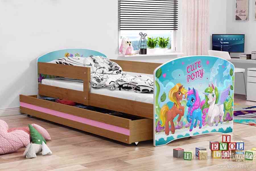 Dětská postel Luki 160x80 + matrace + šuplík - foto 27