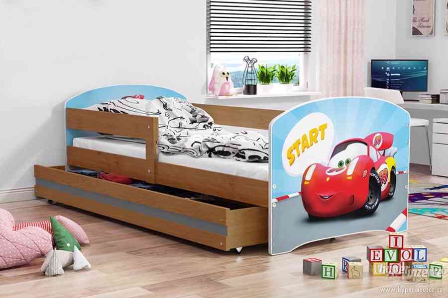Dětská postel Luki 160x80 + matrace + šuplík - foto 29