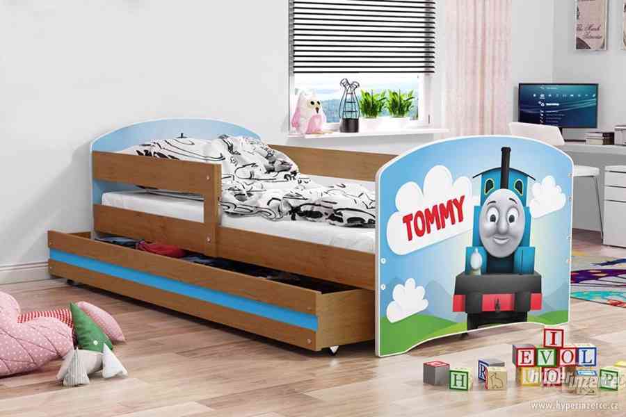 Dětská postel Luki 160x80 + matrace + šuplík - foto 30