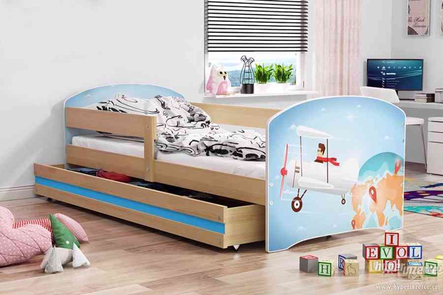Dětská postel Luki 160x80 + matrace + šuplík - foto 31