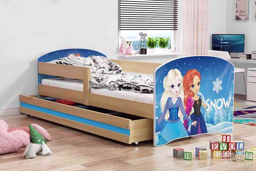 Dětská postel Luki 160x80 + matrace + šuplík - foto 33