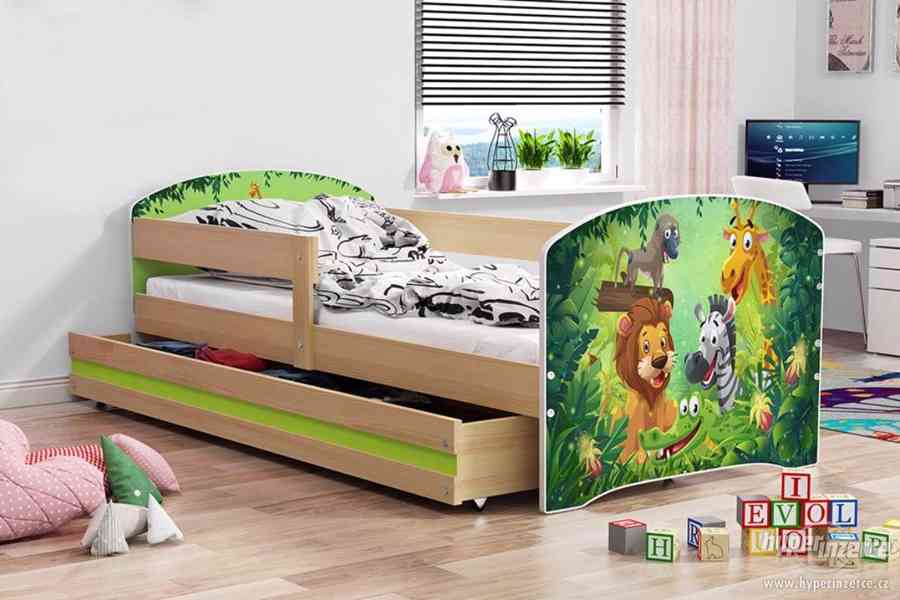 Dětská postel Luki 160x80 + matrace + šuplík - foto 34