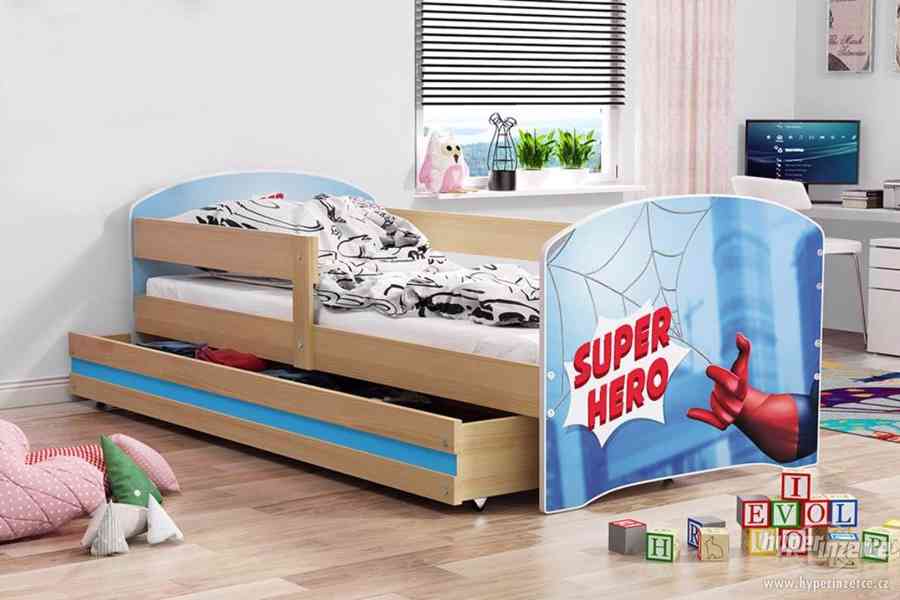 Dětská postel Luki 160x80 + matrace + šuplík - foto 38