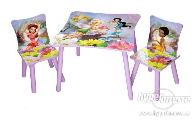 Stolečky židličkami DISNEY pro kluky i holčičky - foto 2