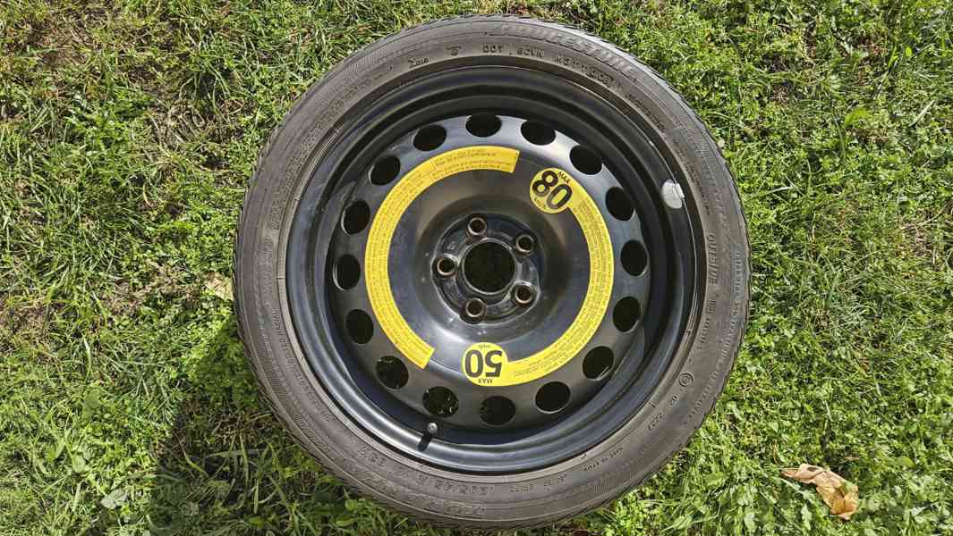 Rezerva 205/45R16 disk 6,5Jx16 5x100 ET42 Škoda VW Audi Seat - foto 1