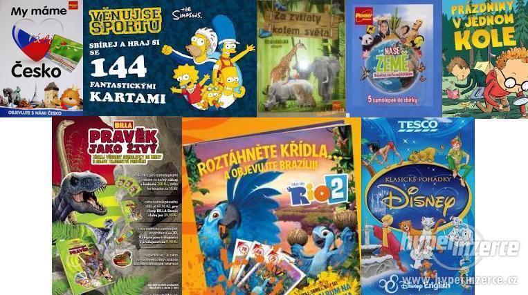 Různé sběratelské samolepky - Penny, Albert, Billa,.. - foto 1