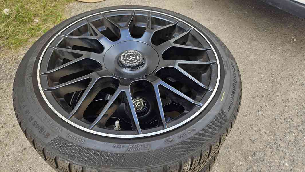 🔥 Alu kola Meisterwerk 18" gloss black – 5x112 / 5x120 + pn - foto 2