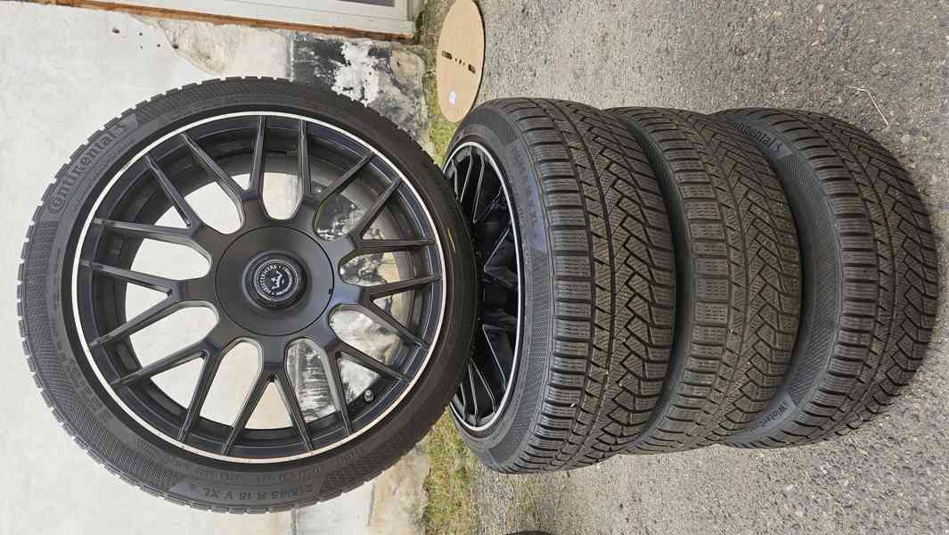 🔥 Alu kola Meisterwerk 18" gloss black – 5x112 / 5x120 + pn