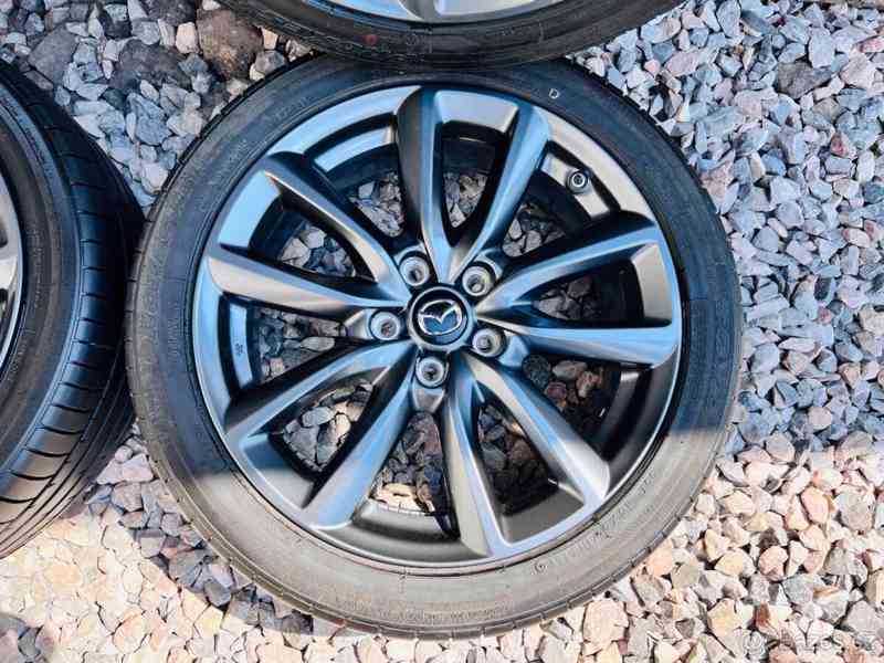 5x114,3 R18 originál letní sada Mazda - Antracit - Senzory - foto 3