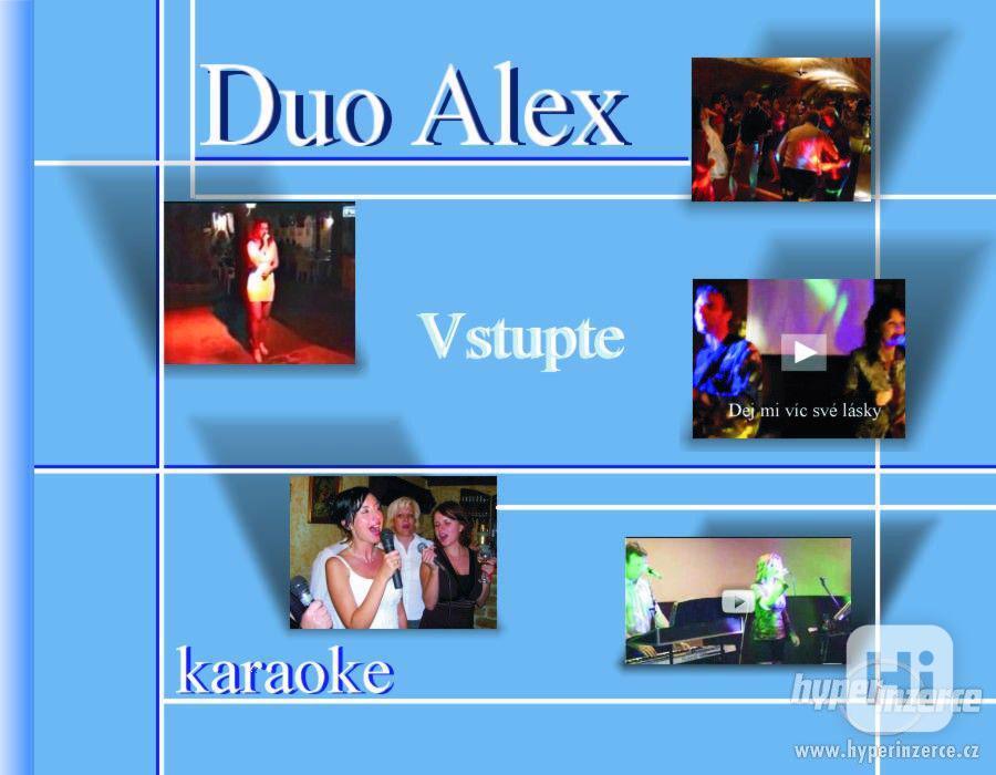 Svatební hudba, kapela, karaoke - Duo Alex - foto 1