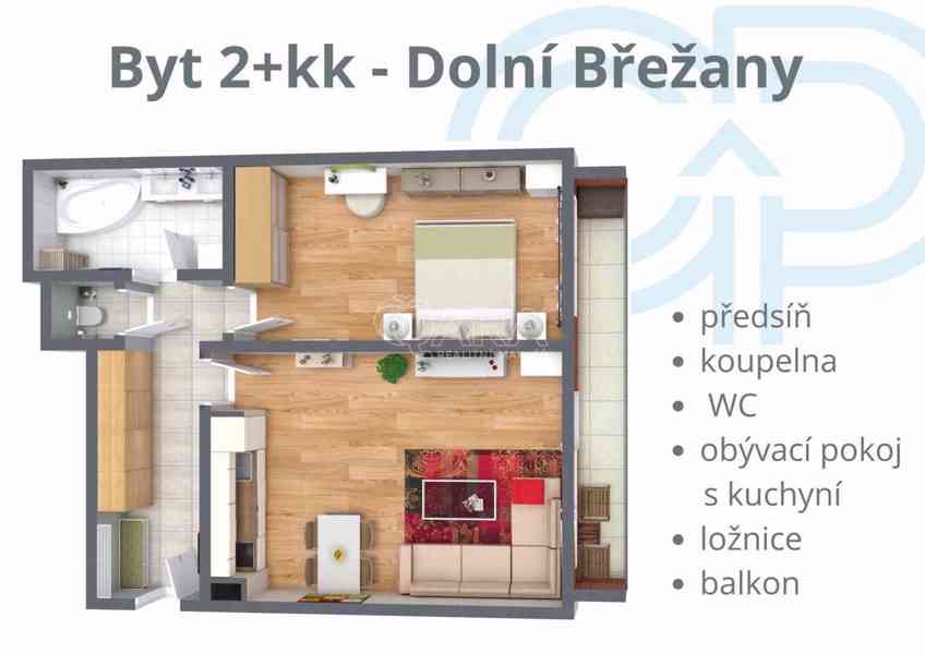 Útulný byt 2+kk ve skvělé lokalitě Dolních Břežan na prodej! - foto 2