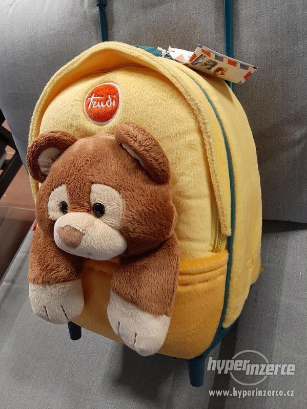 Dětský cestovní kufřík TRUDI - medvídek - batoh - foto 3