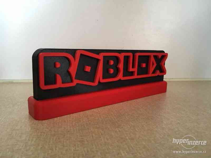 3D Tištěné logo Roblox V2 - foto 1