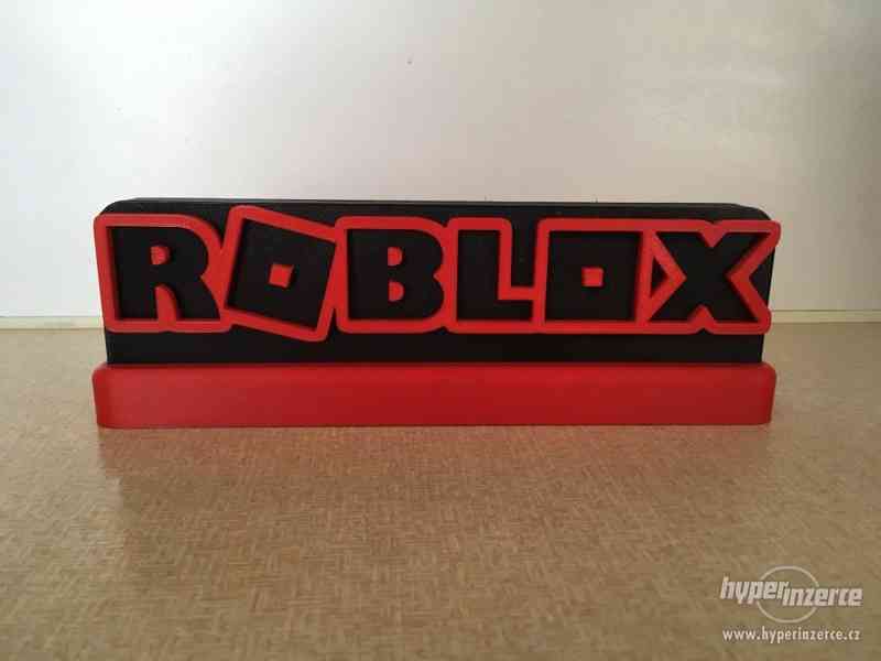 3D Tištěné logo Roblox V2 - foto 2