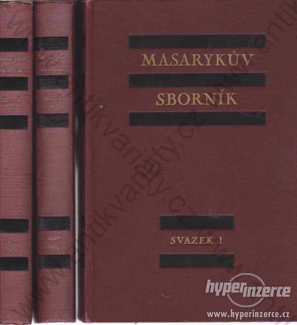 Masarykův sborník I. - IV. ČIN 1927 - 1934 - foto 1