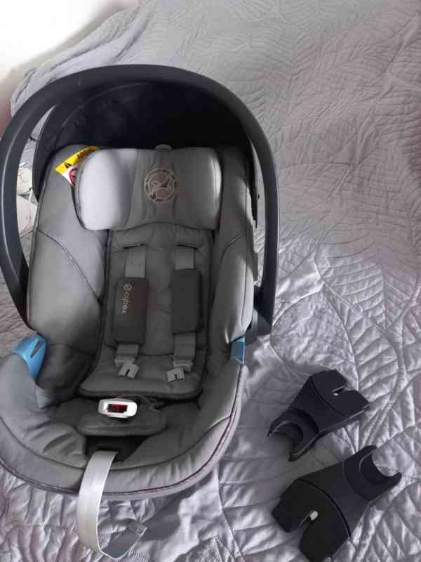 Autosedačka CYBEX Aton 5 (vč. adaptérů, fusaku) - foto 6