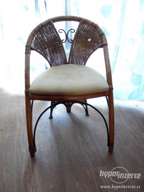 Ratanová židle - foto 1
