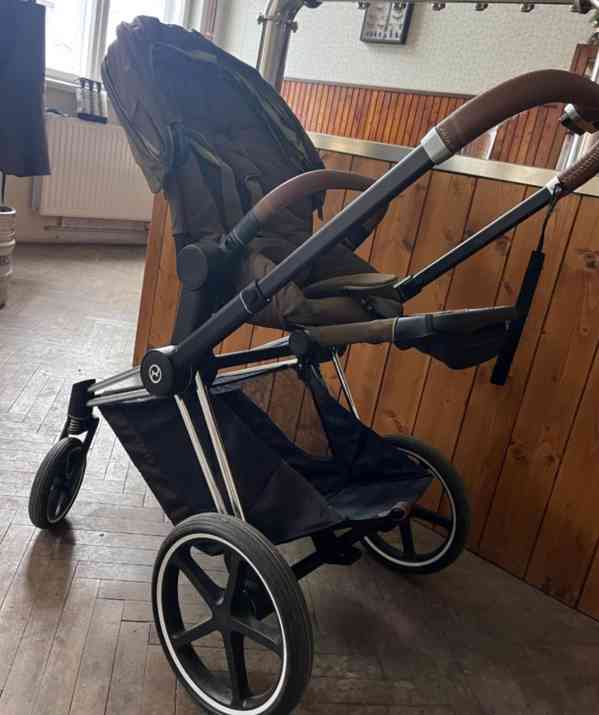 Trojkombinace Cybex Priam khaki green Prodám trojkombinaci z - foto 3