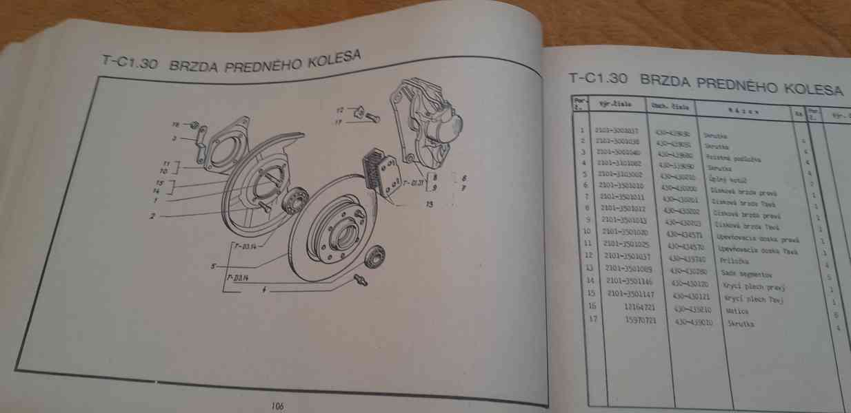 Katalog náhradních dílů vozidlo VAZ 2101 - 2102  - foto 3