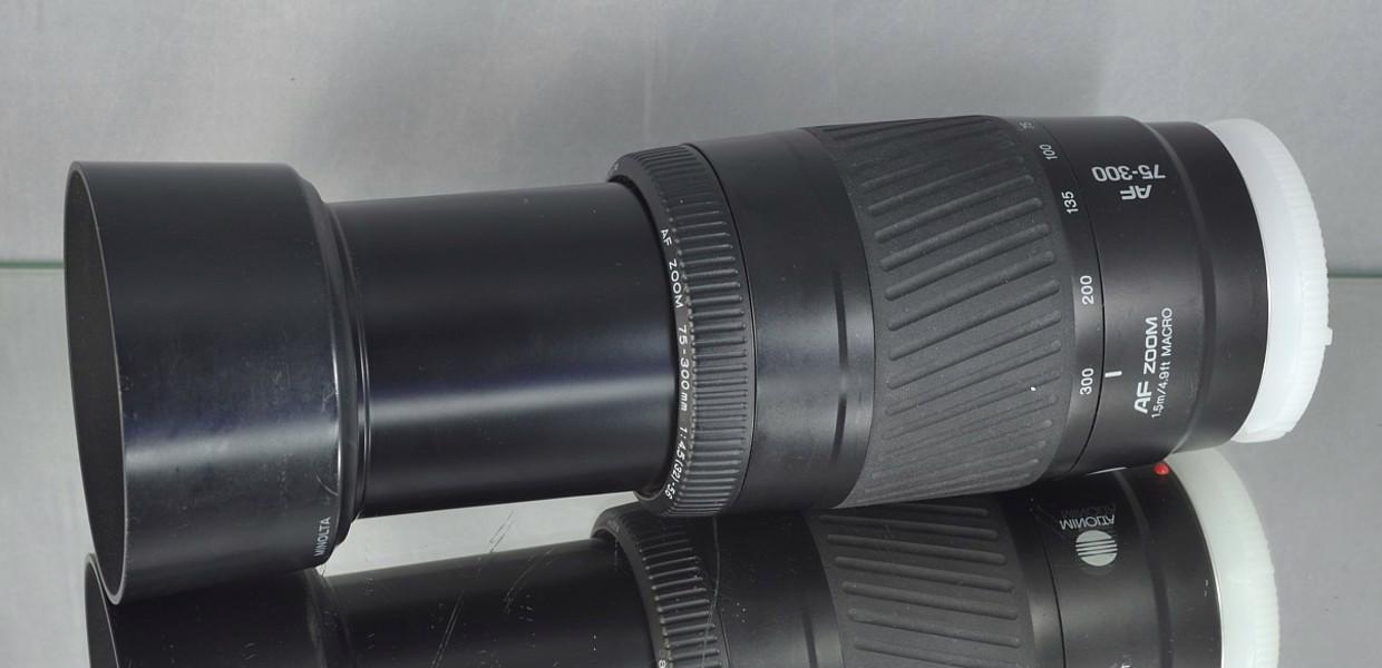 MINOLTA AF 75-300mm 1:4.5-5.6 *full-frame *A-mount - foto 7