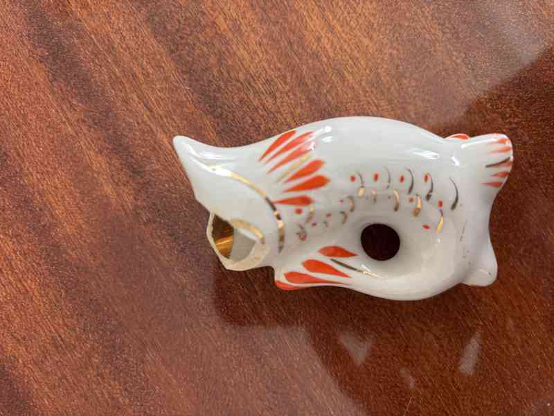 Karafa s panáky - rybí motiv - foto 6