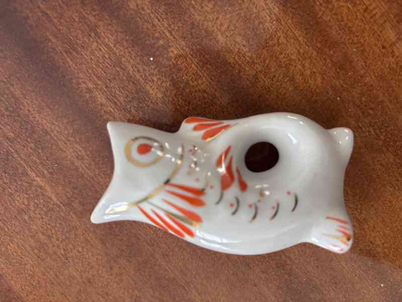 Karafa s panáky - rybí motiv - foto 5