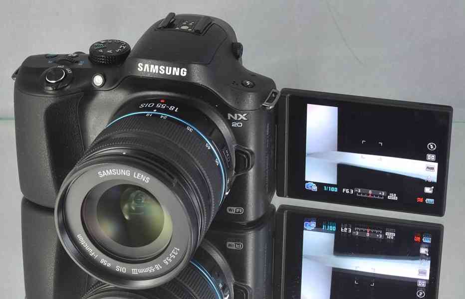 Samsung NX20 + NX 18-55mm  20,3 Mpix*Full HDV*Wi-Fi - foto 7