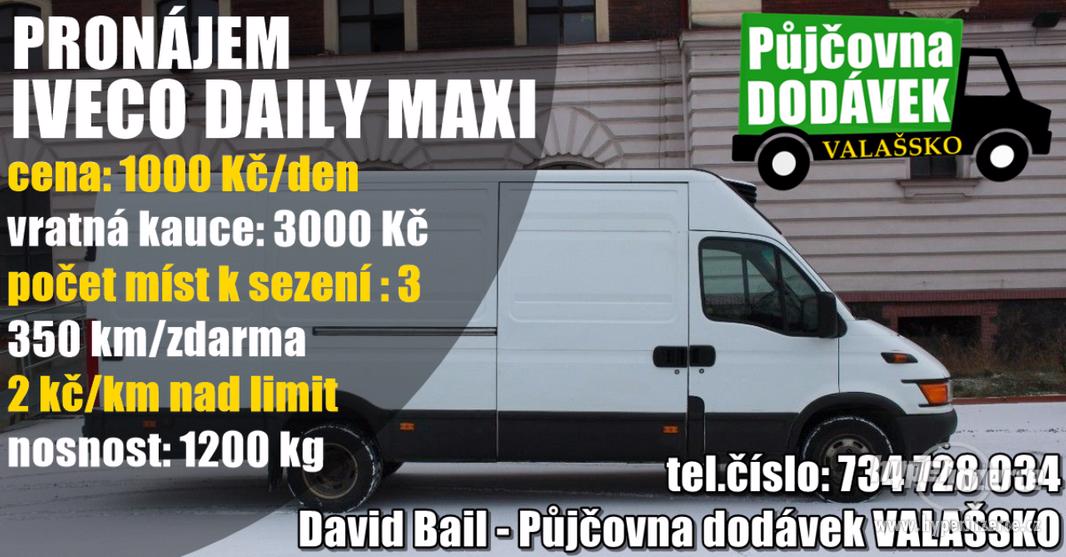 Půjčovna dodávek - Iveco Daily, Fiat Ducato - foto 2