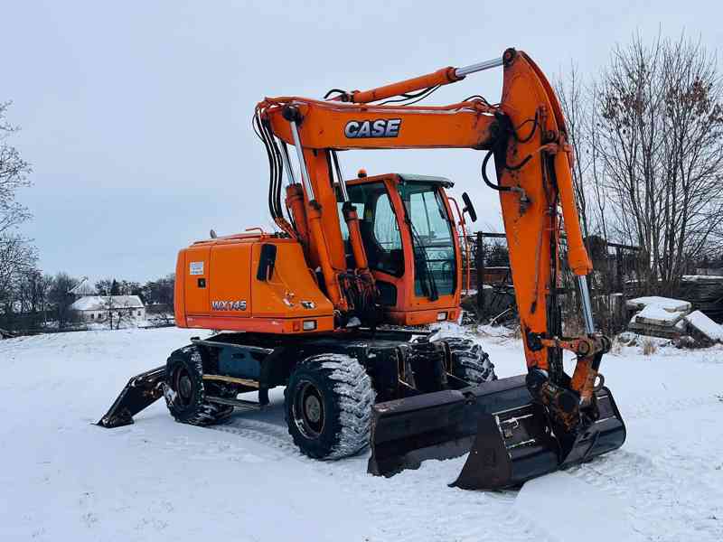 Kolové rypadlo CASE WX145 (Možnost leasingu) - foto 6