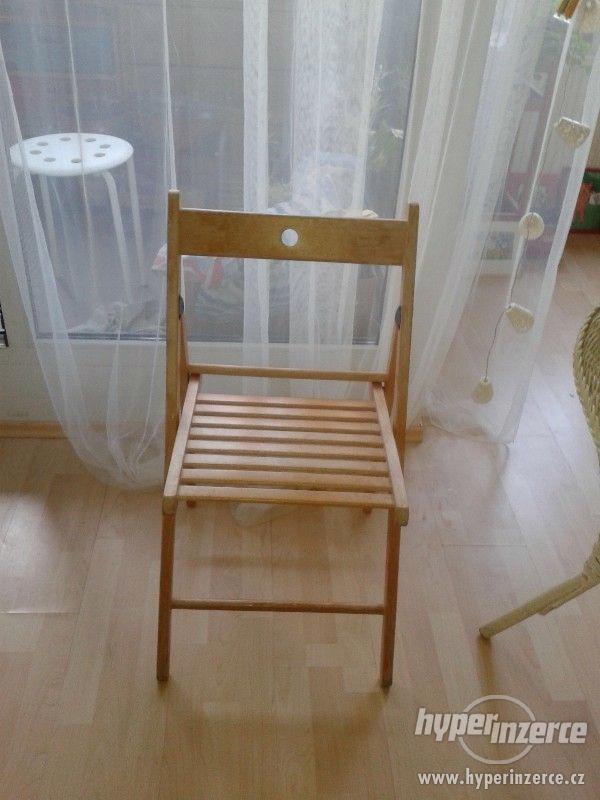 Skládací židle Ikea 2 ks - foto 1