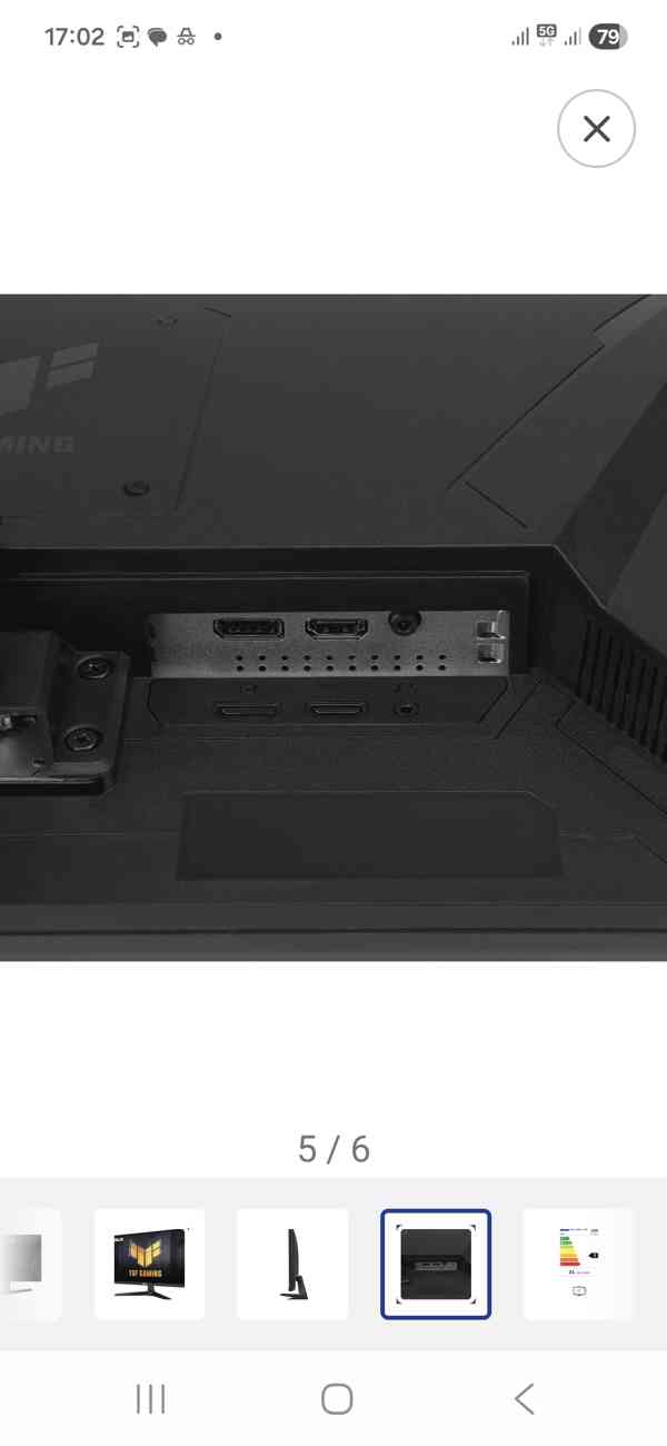 Prodám výkonný herní monitor ASUS TUF Gaming VG279QE5A (27") - foto 4