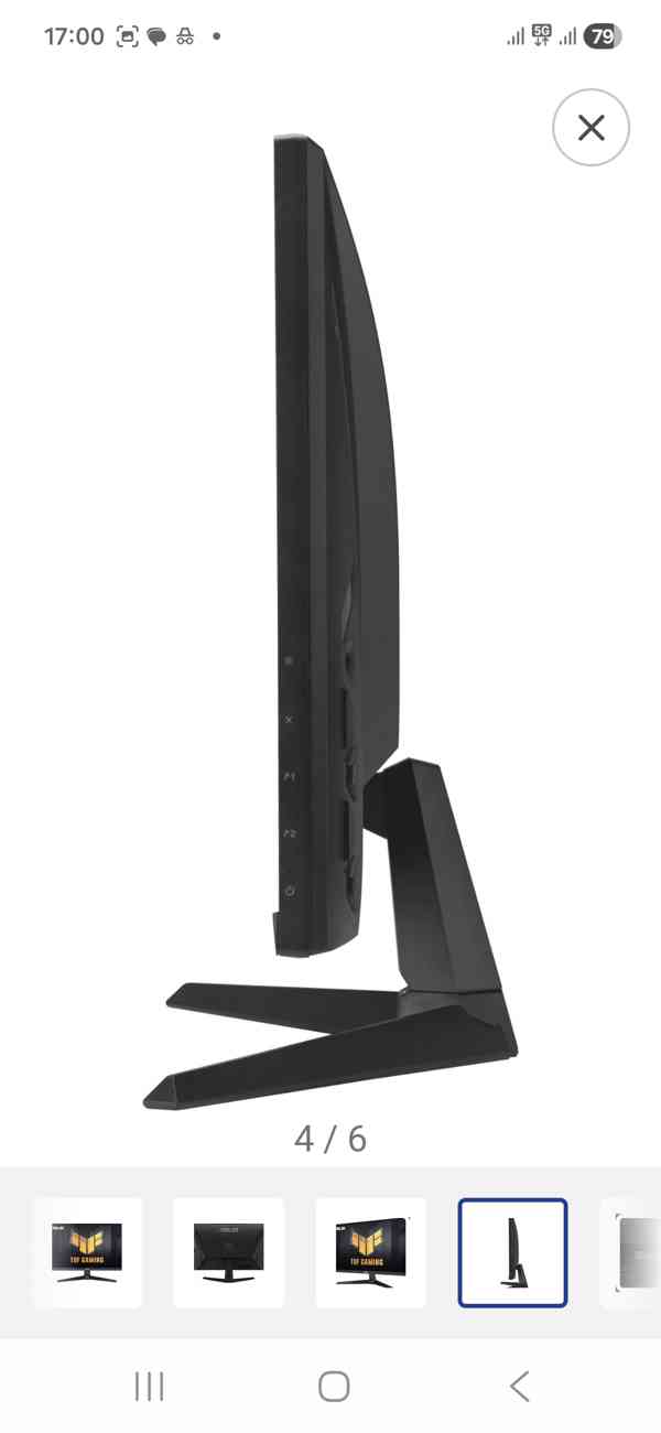 Prodám výkonný herní monitor ASUS TUF Gaming VG279QE5A (27") - foto 3