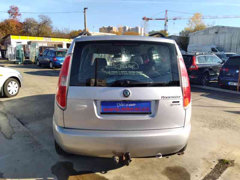 ŠKODA ROOMSTER 1.4 16B STYLE ČR,SERVISKA - foto 7