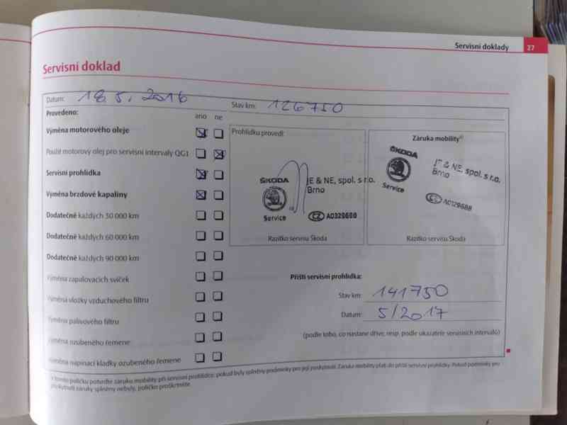 ŠKODA ROOMSTER 1.4 16B STYLE ČR,SERVISKA - foto 35