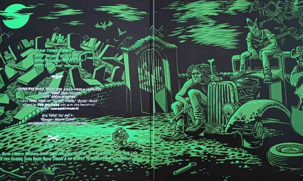 Green Monster – Mutant Farm  (LP - limitka) - foto 5