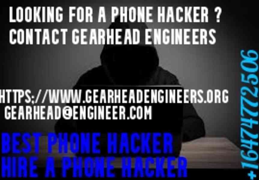 LOOKING FOR A PHONE HACKER ? CONTACT GEARHEAD ENGINEERS