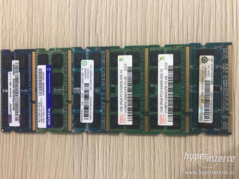 RAM SO-DIMM DDR3L, DDR3, DDR2 - Notebook - foto 1