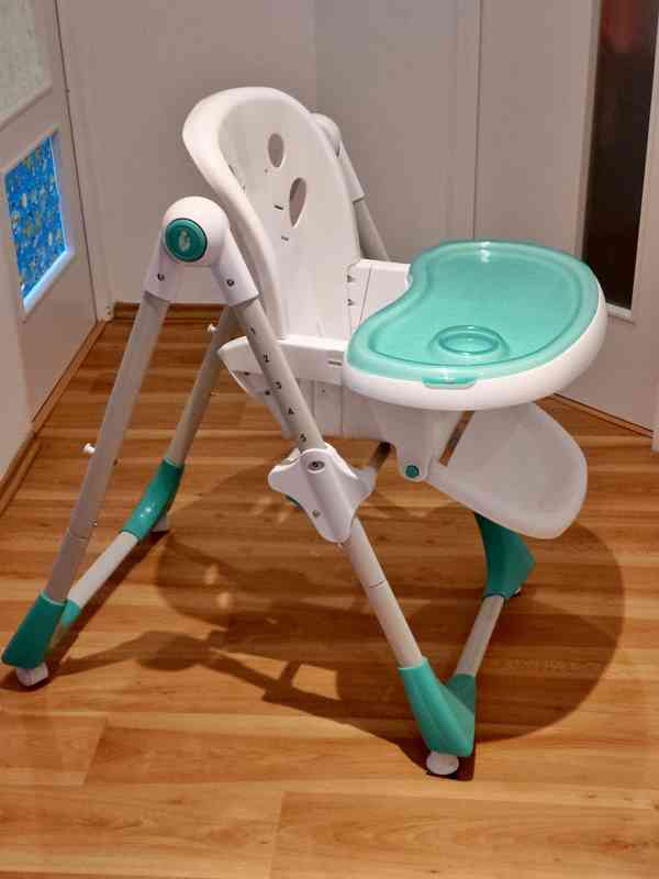 Super dětská jídelní polohovací židle - foto 4