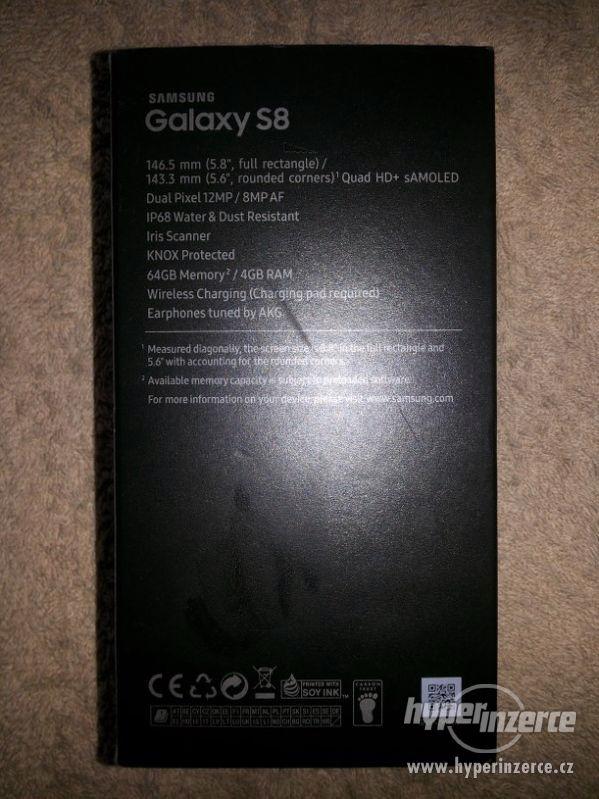Prodám nový jen vybalený Samsung Galaxy S8 G950F 64GB - foto 4
