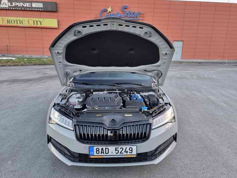 Škoda Superb 3 combi 2.0 TDi SPORTLINE,ČR,1.maj.,DPH,manual - foto 9