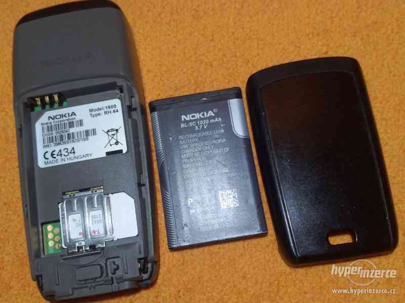 Nokia 1600 - funkční a moc hezká + 2 DÁRKY!!! - foto 6