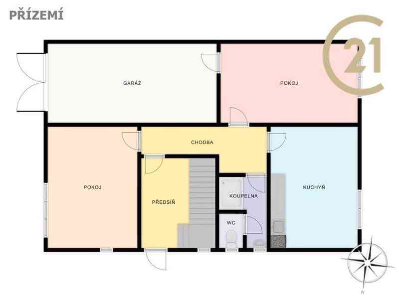 Prostorný rodinný dům 168 m2 , s možností vícegeneračního bydlení a komerčního využití - Liberec – H - foto 4
