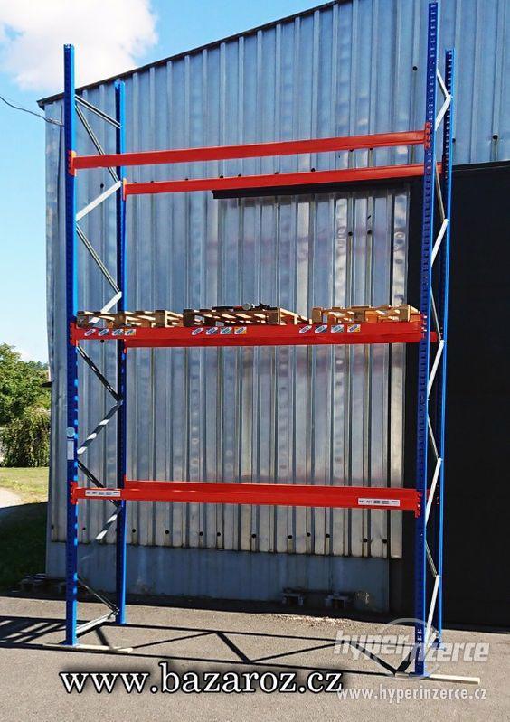 Regály do skladu - KOVOVÉ na Palety - Bazar - foto 1