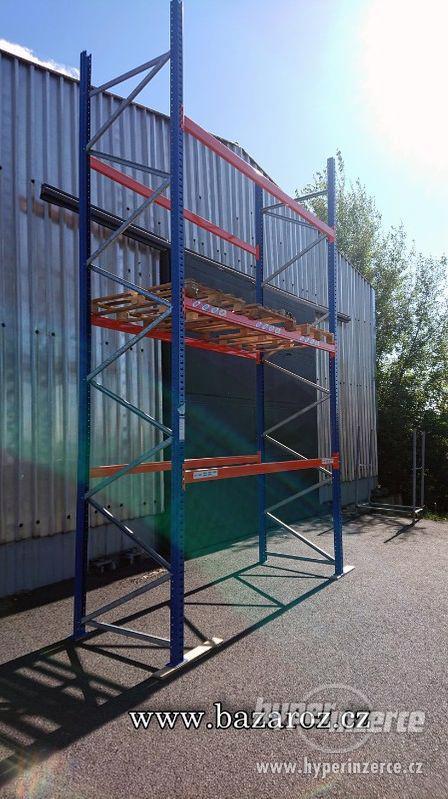 Regály do skladu - KOVOVÉ na Palety - Bazar - foto 4