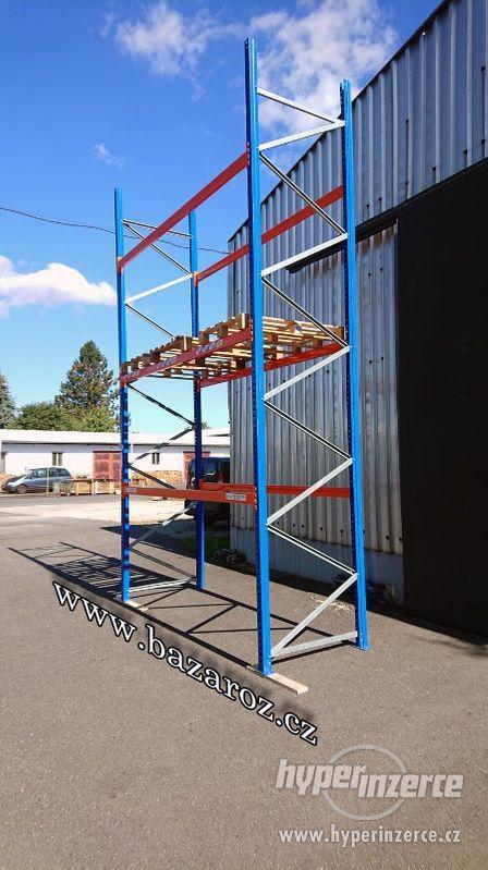 Regály do skladu - KOVOVÉ na Palety - Bazar - foto 5