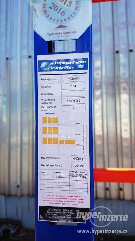 Regály do skladu - KOVOVÉ na Palety - Bazar - foto 7