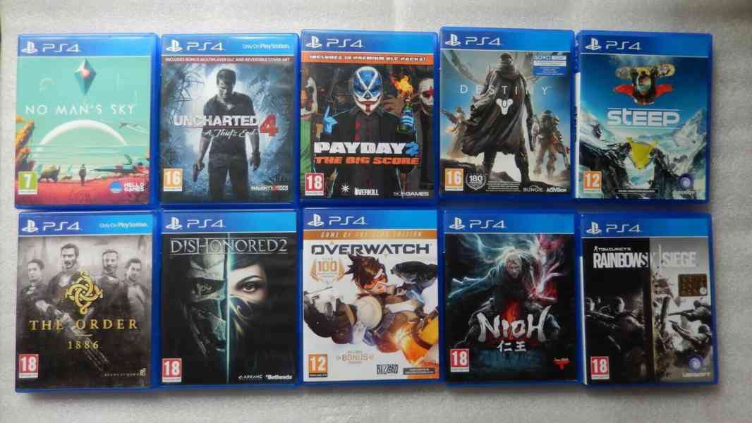 Použité Playstation4 (PS4 hry) VÝMĚNA / prodej nabídněte - foto 3